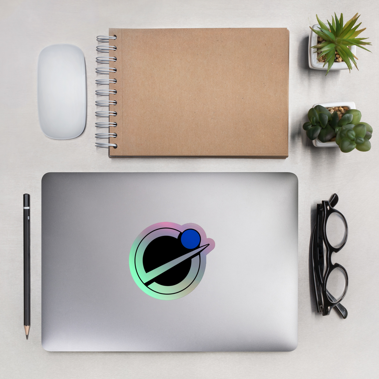 Holographic Orbit Sticker