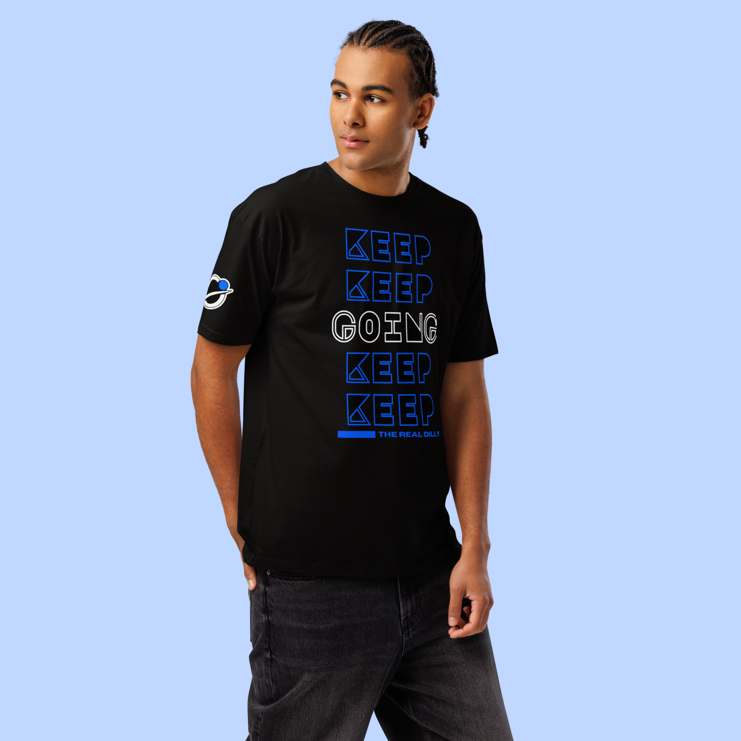 Keep Going T-Shirt - BLK
