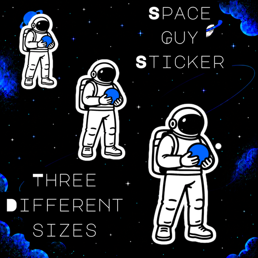 Space Guy Sticker