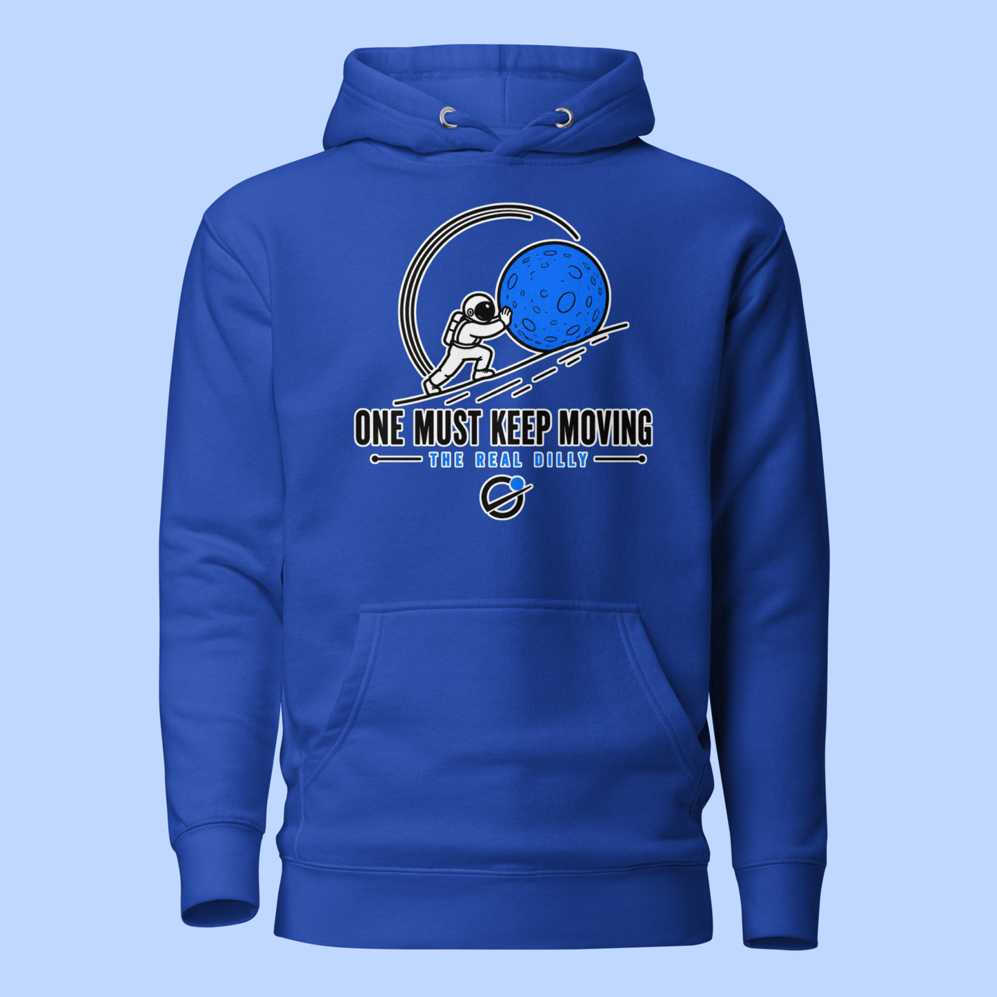 One Must Keep Moving Hoodie