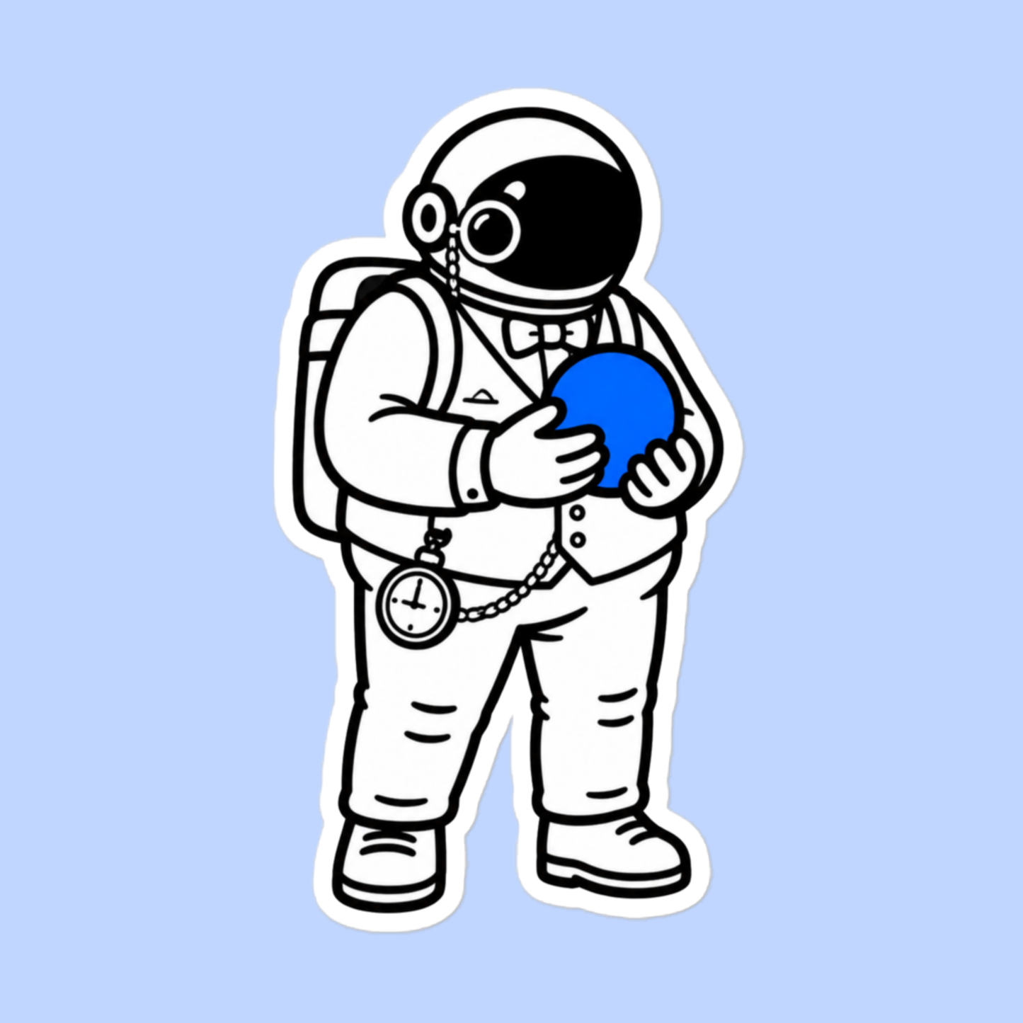 Space Banker Sticker