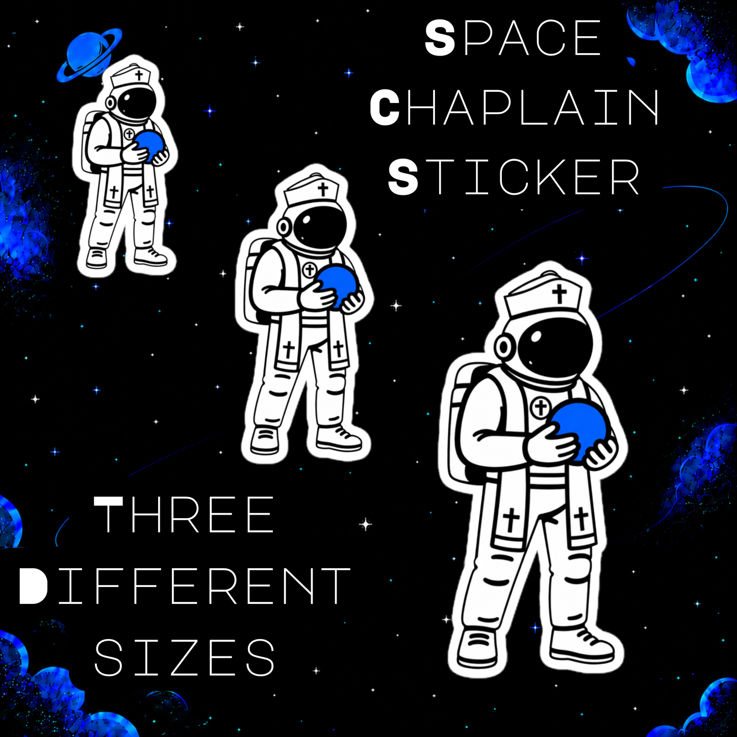 Space Chaplain Sticker