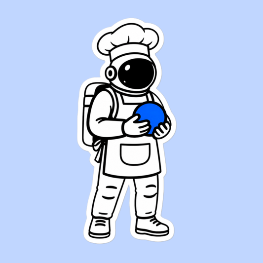 Space Cook Sticker