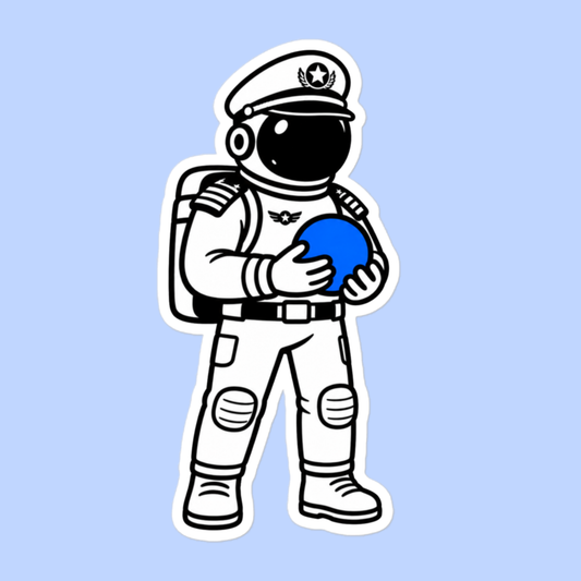 Space Captain Sticker