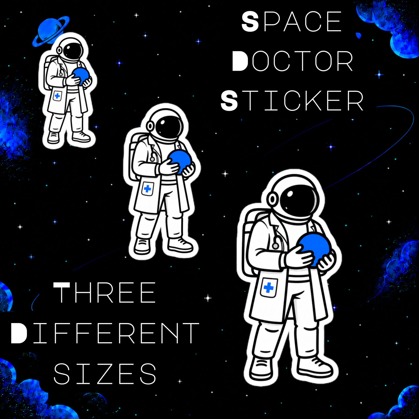 Space Doctor Sticker