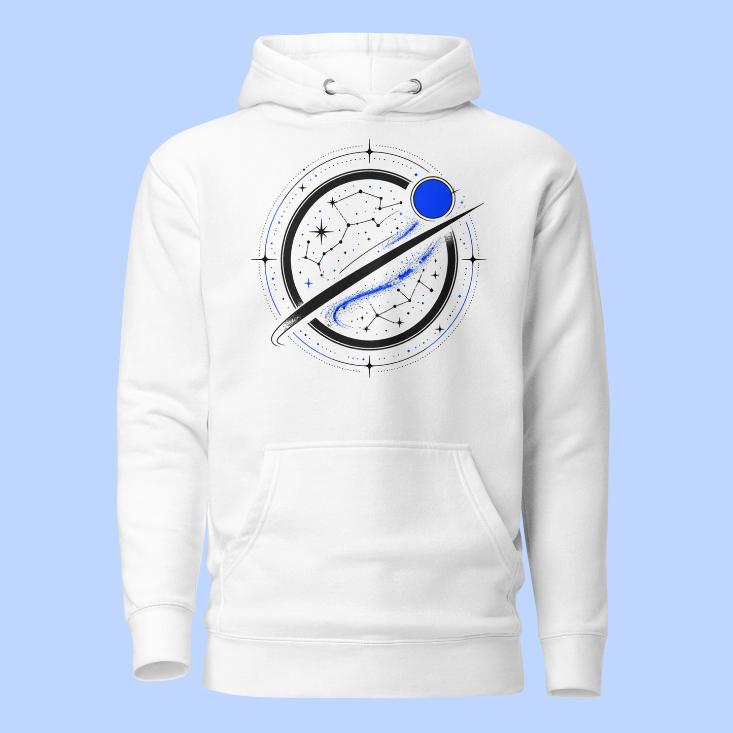 Galaxy Map Hoodie - WHT