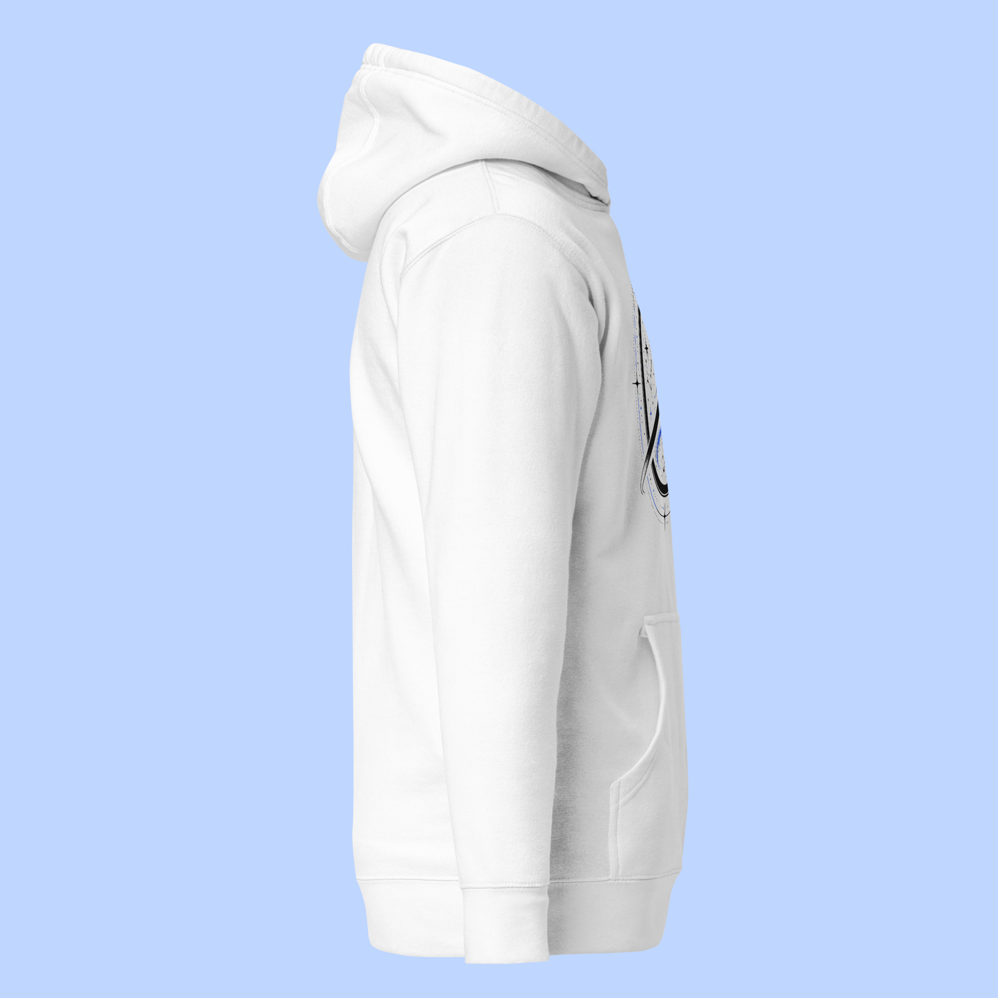 Galaxy Map Hoodie - WHT
