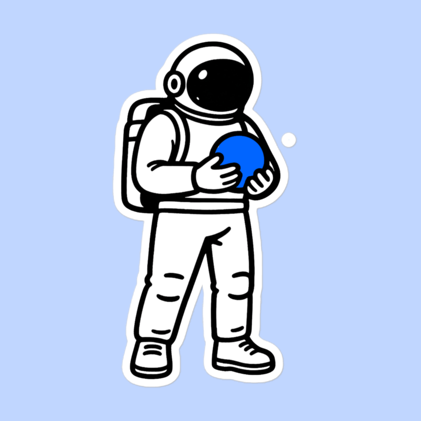 Space Guy Sticker