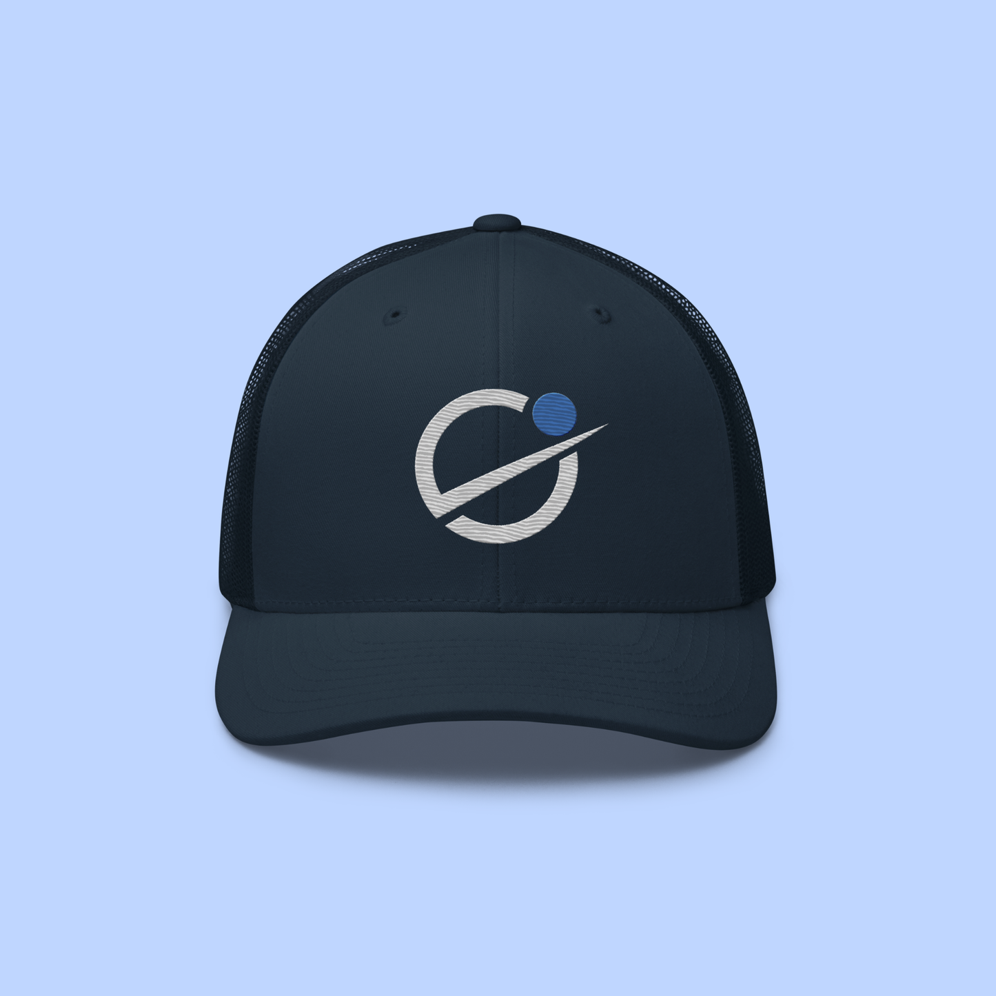 The Real Dilly Orbit Trucker Hat - NVY