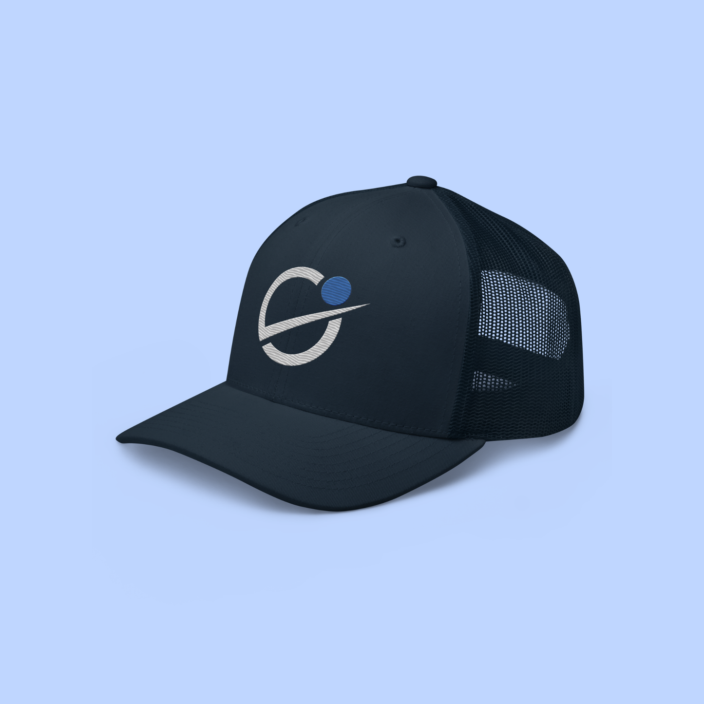 The Real Dilly Orbit Trucker Hat - NVY