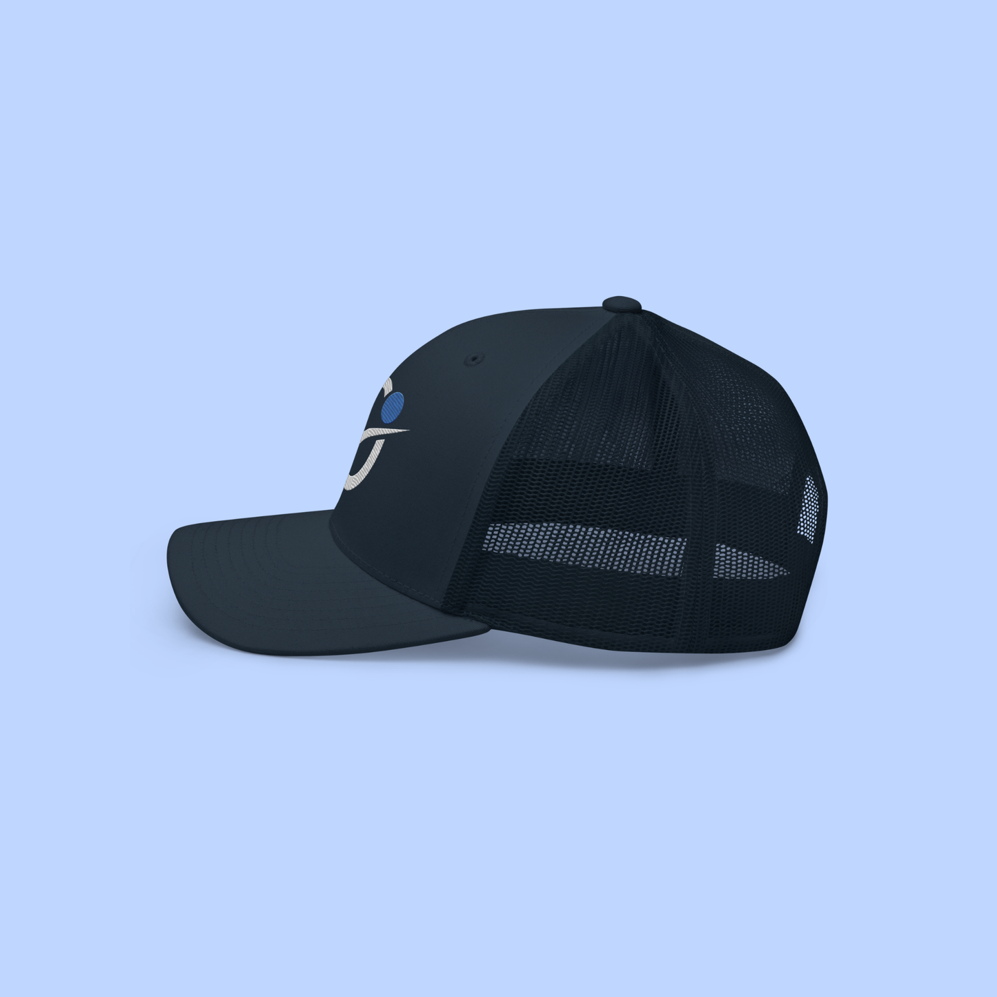 The Real Dilly Orbit Trucker Hat - NVY
