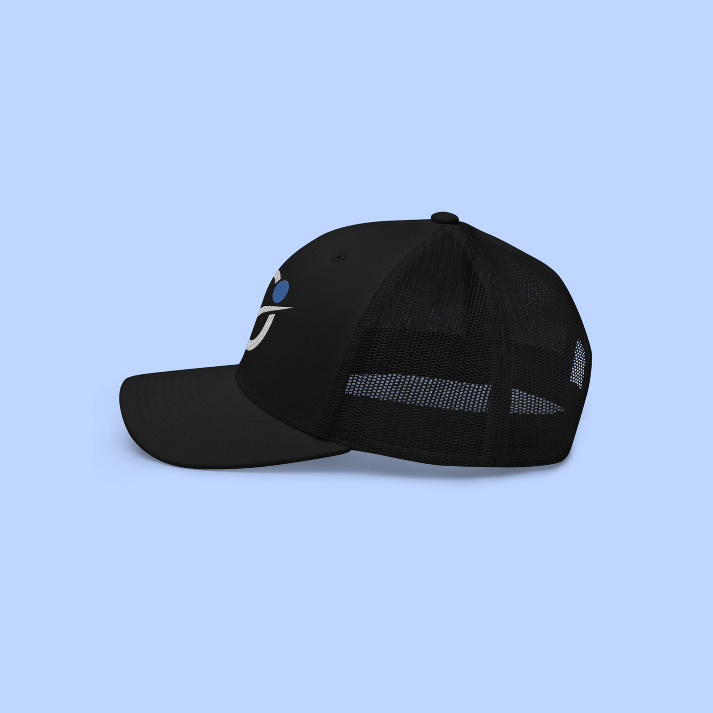The Real Dilly Orbit Trucker Hat - BLK