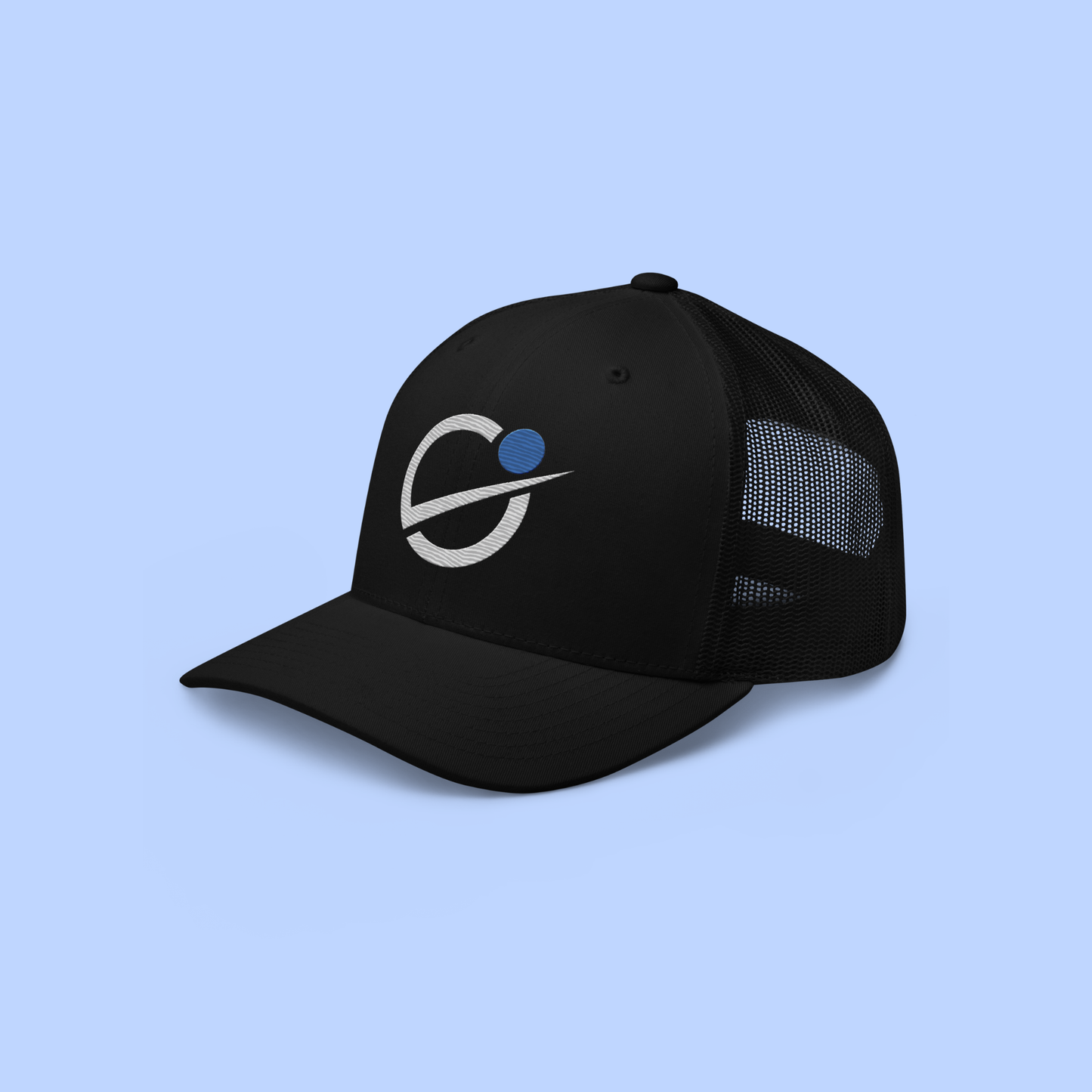 The Real Dilly Orbit Trucker Hat - BLK