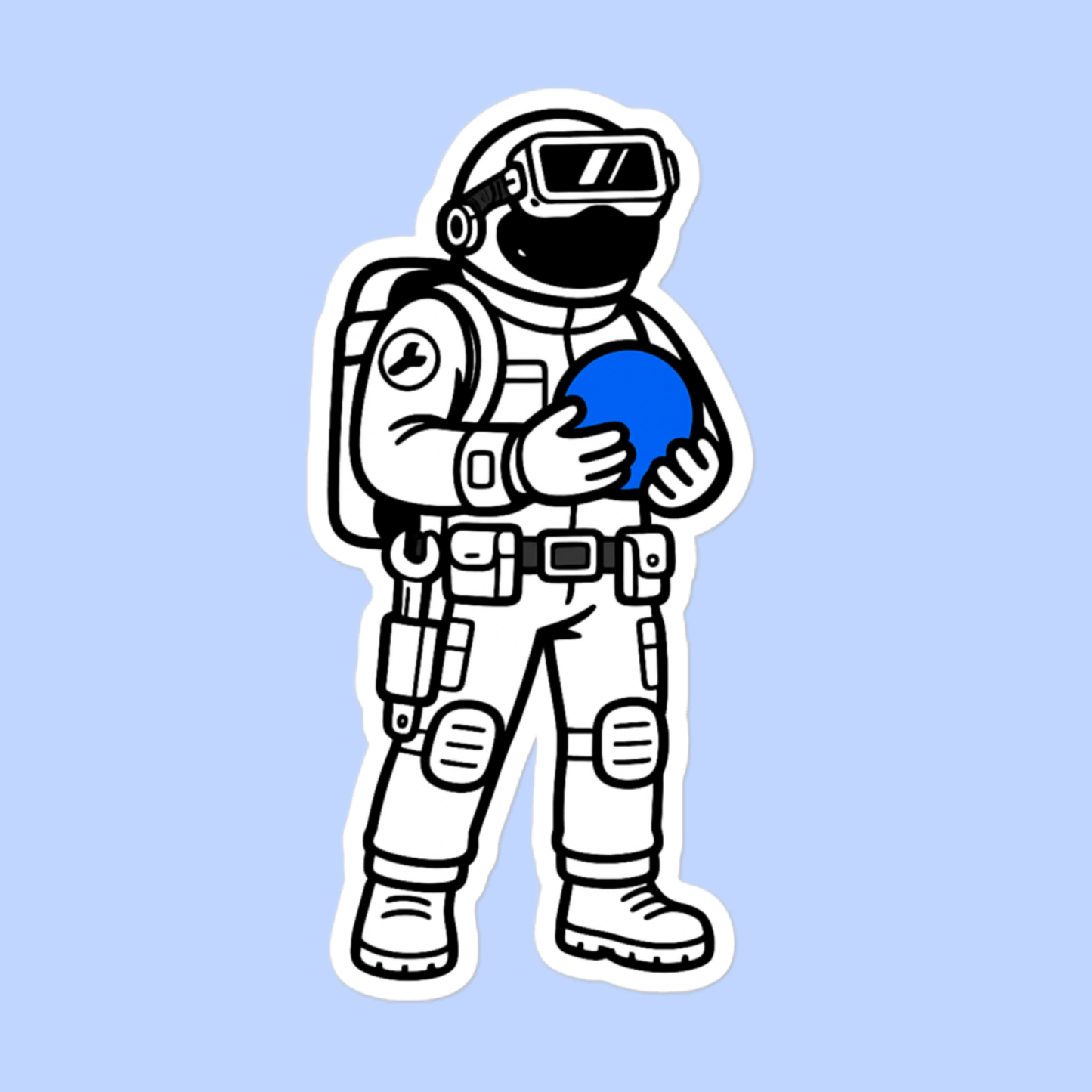Space Mechanic Sticker
