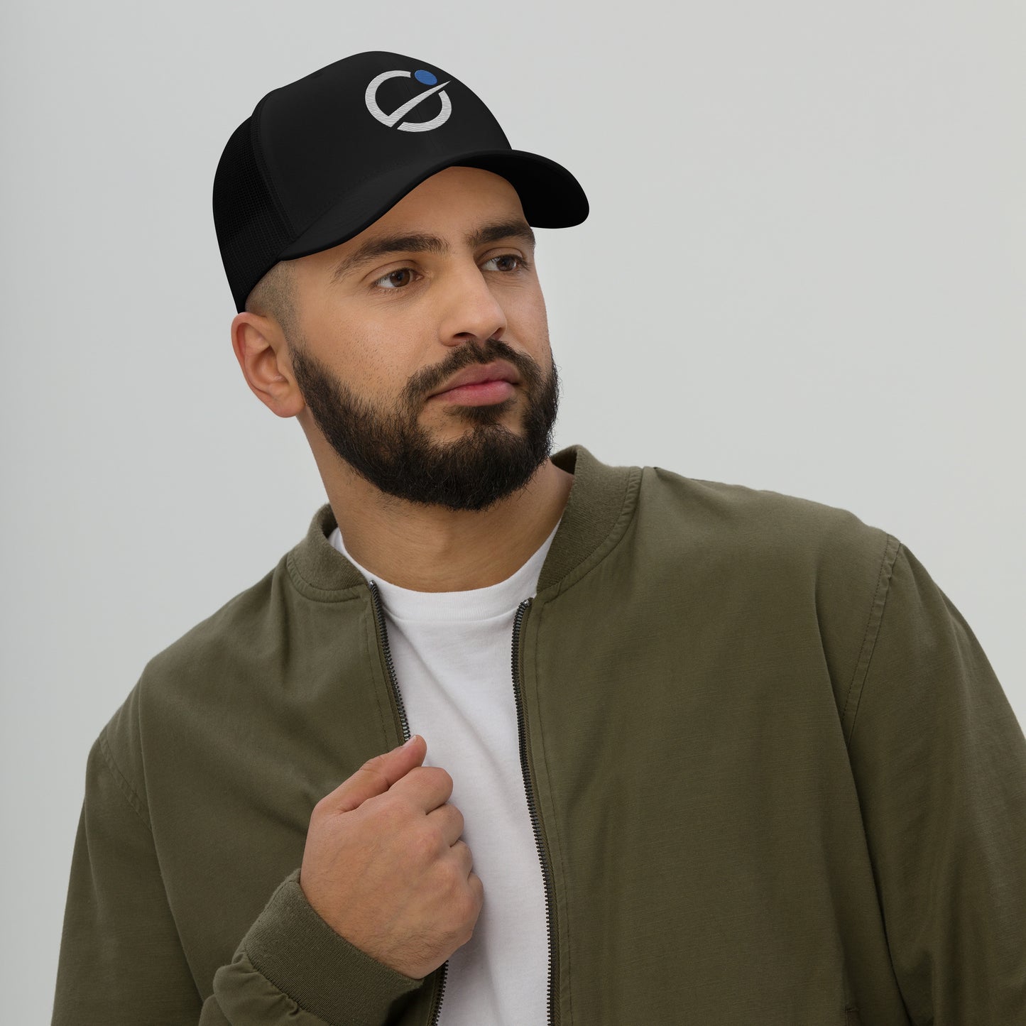 The Real Dilly Orbit Trucker Hat - BLK