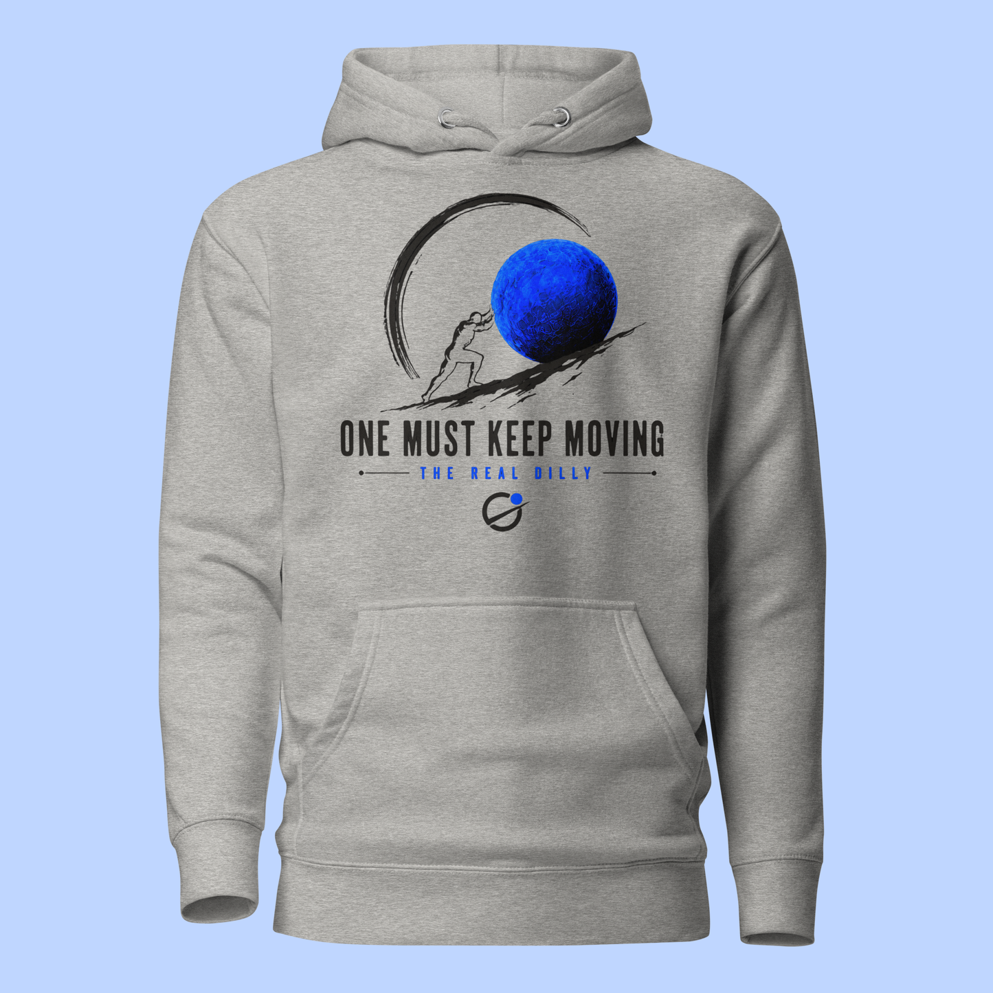 Keep Moving Hoodie -GRY