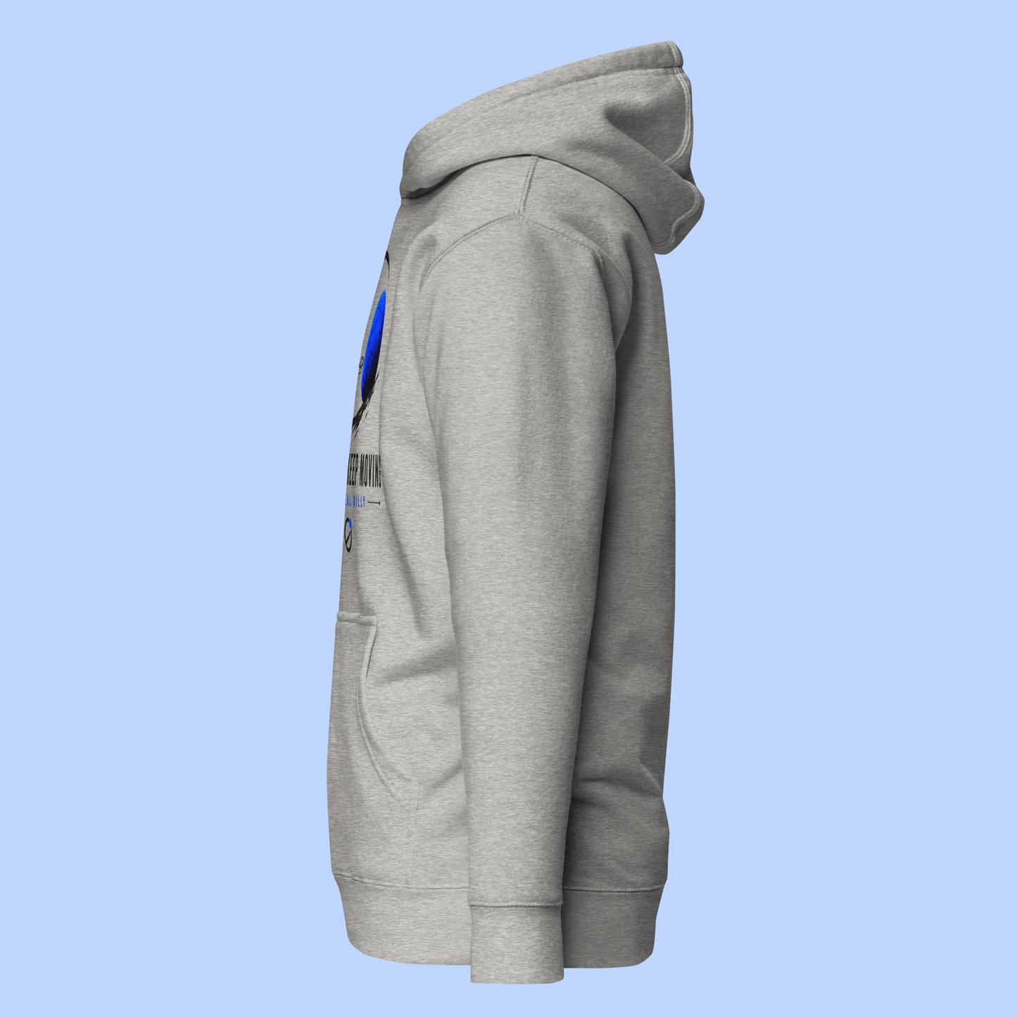Keep Moving Hoodie -GRY