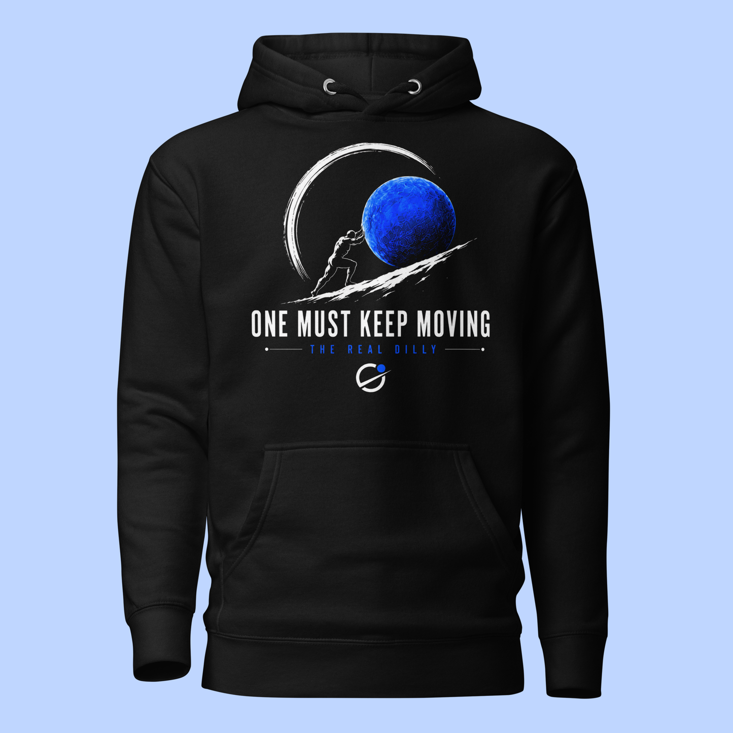 Keep Moving Hoodie -BLK