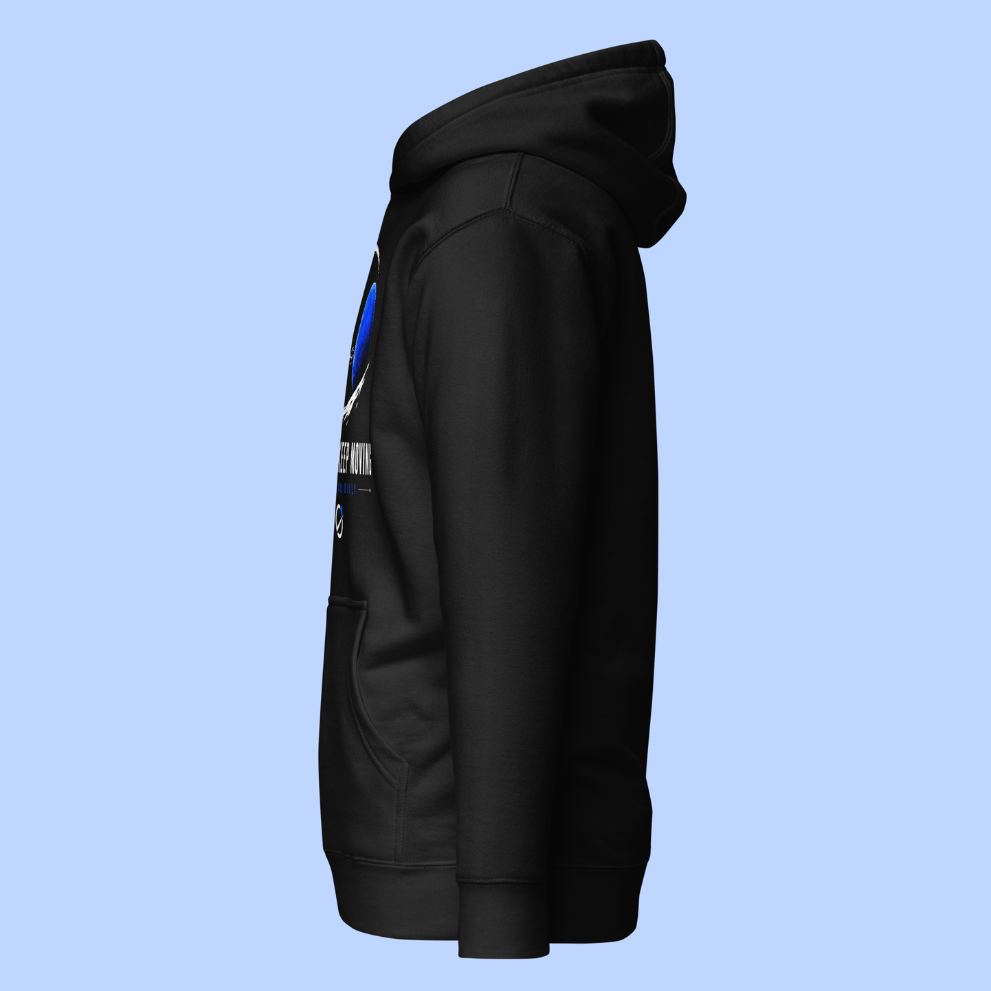 Keep Moving Hoodie -BLK