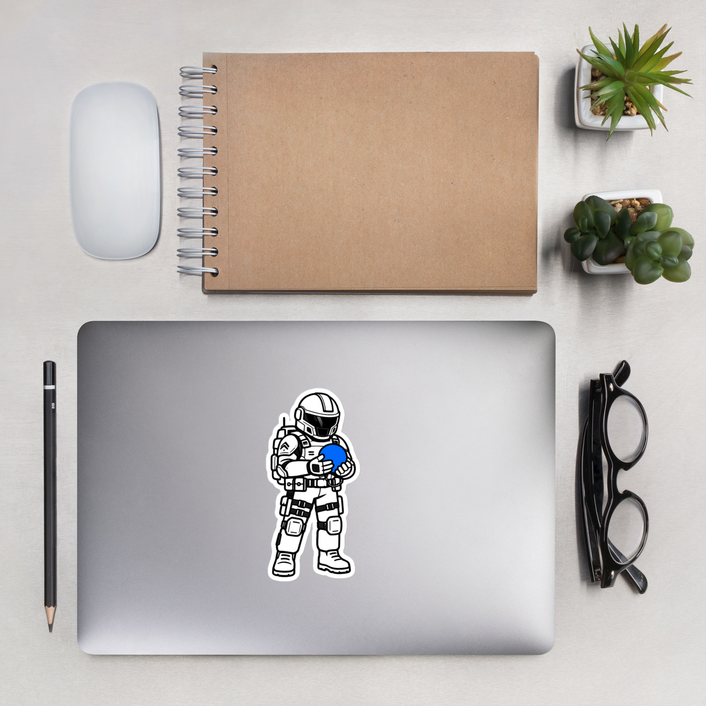 Space Soldier Sticker