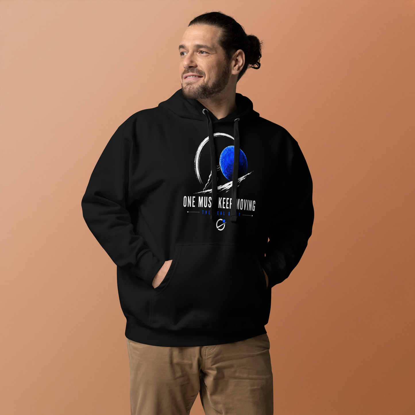 Keep Moving Hoodie -BLK